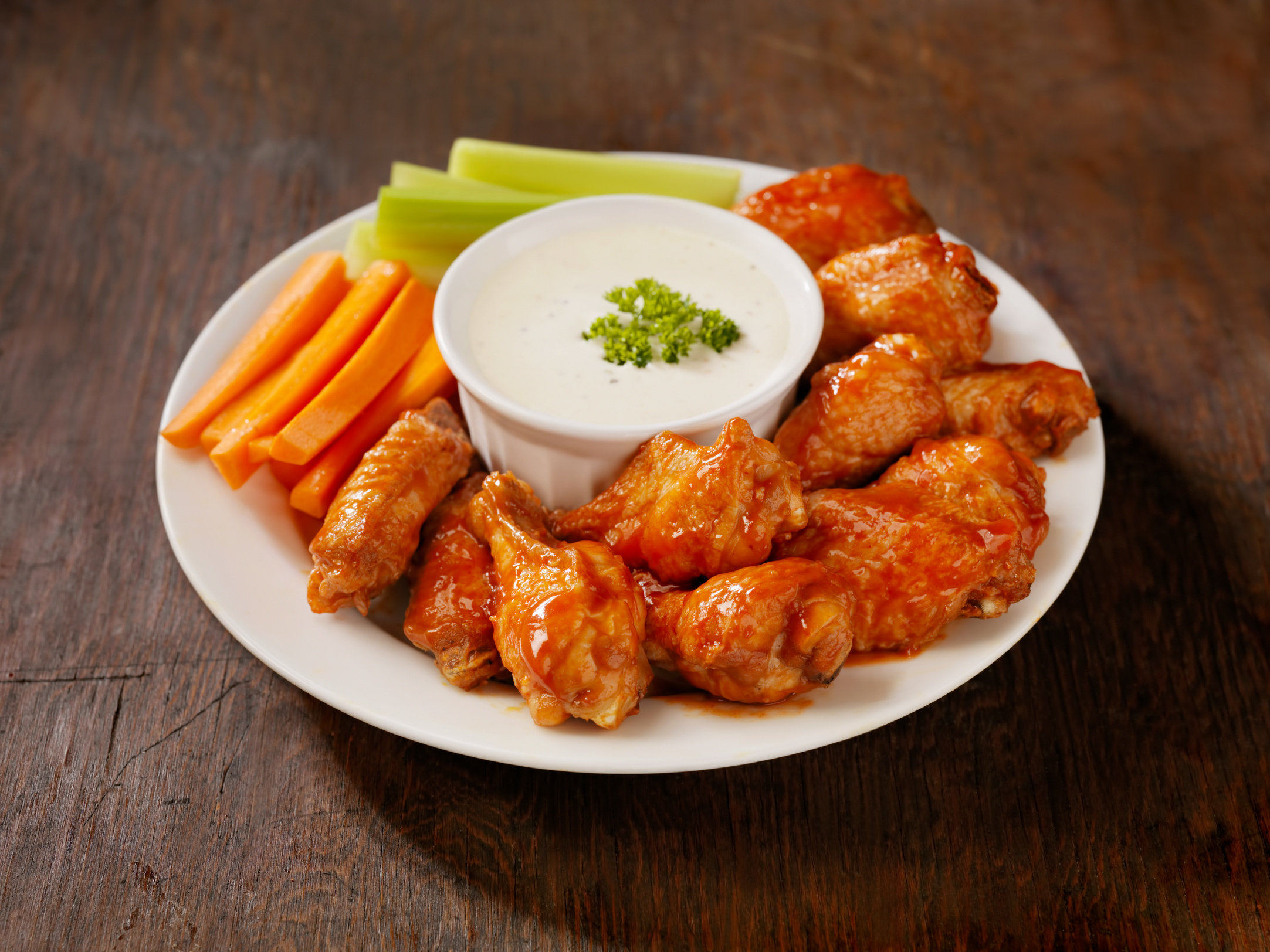 Hot Chicken Wing Platter